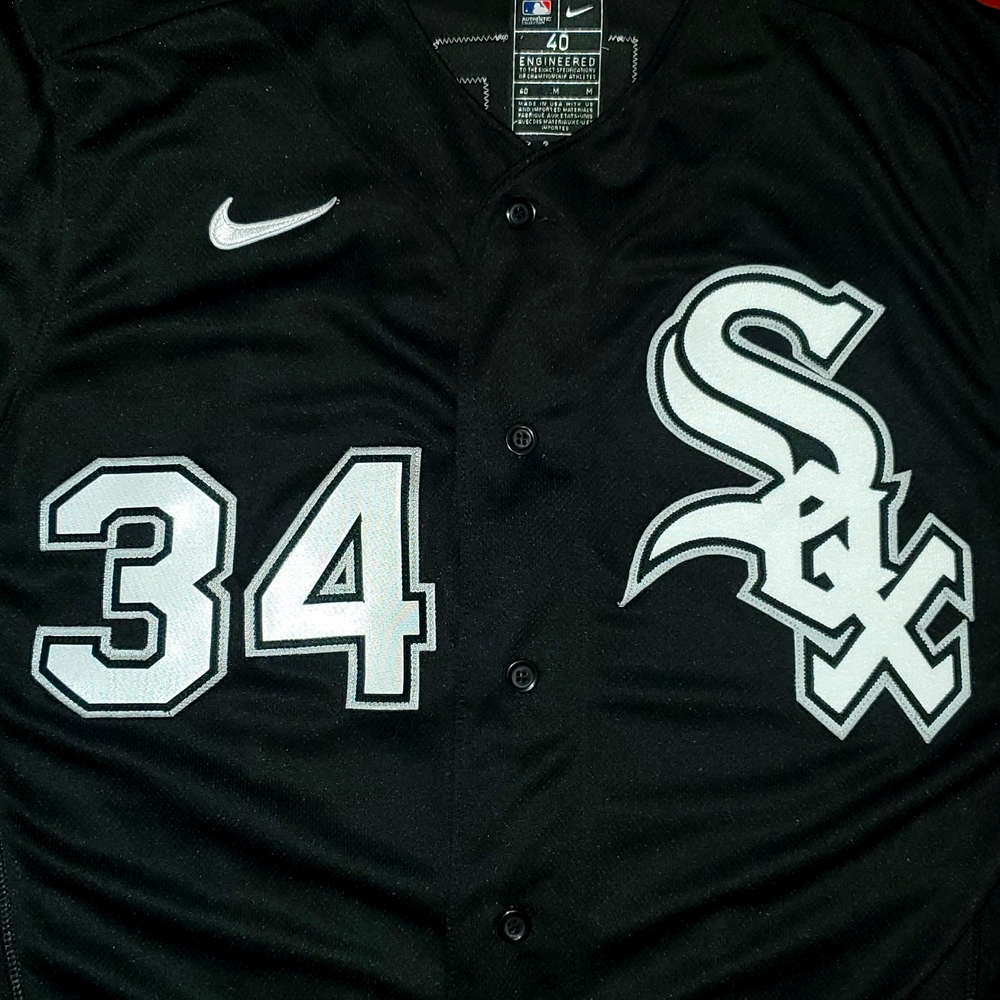 Chicago White Sox Michael Kopech Black Alternate Nike Authentic Elite Jersey - Picture 3 of 10